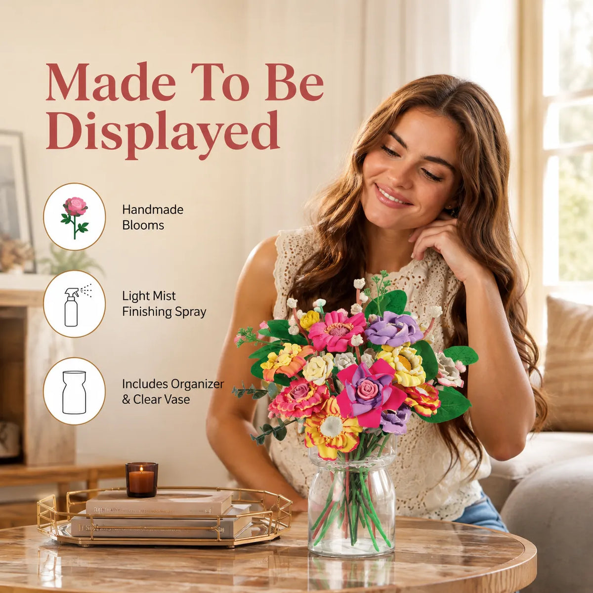 DIY Blooming Flower Bouquet Craft Kit