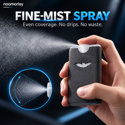 2-in-1 Portable Screen Cleaner – Spray & Microfiber Cloth