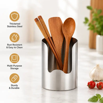 🔥HOT SALE 49% OFF✂️Stainless Steel Cooking Utensil Holder
