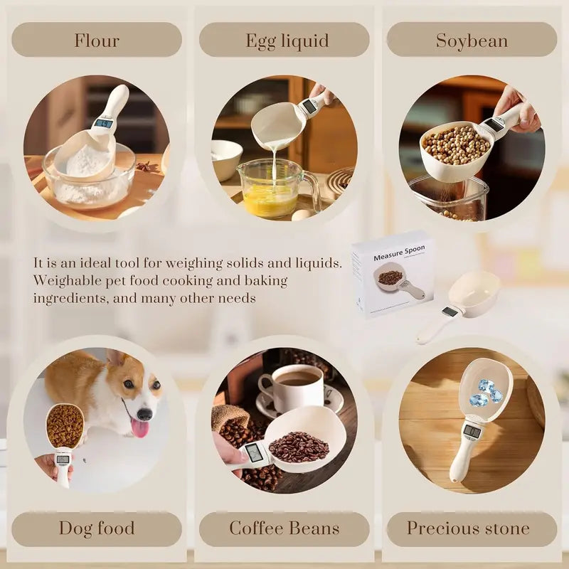 Your Ultimate Kitchen Tool: Digital Measuring Spoon Scale — LCD Kitchen Measuring Spoon Scale
