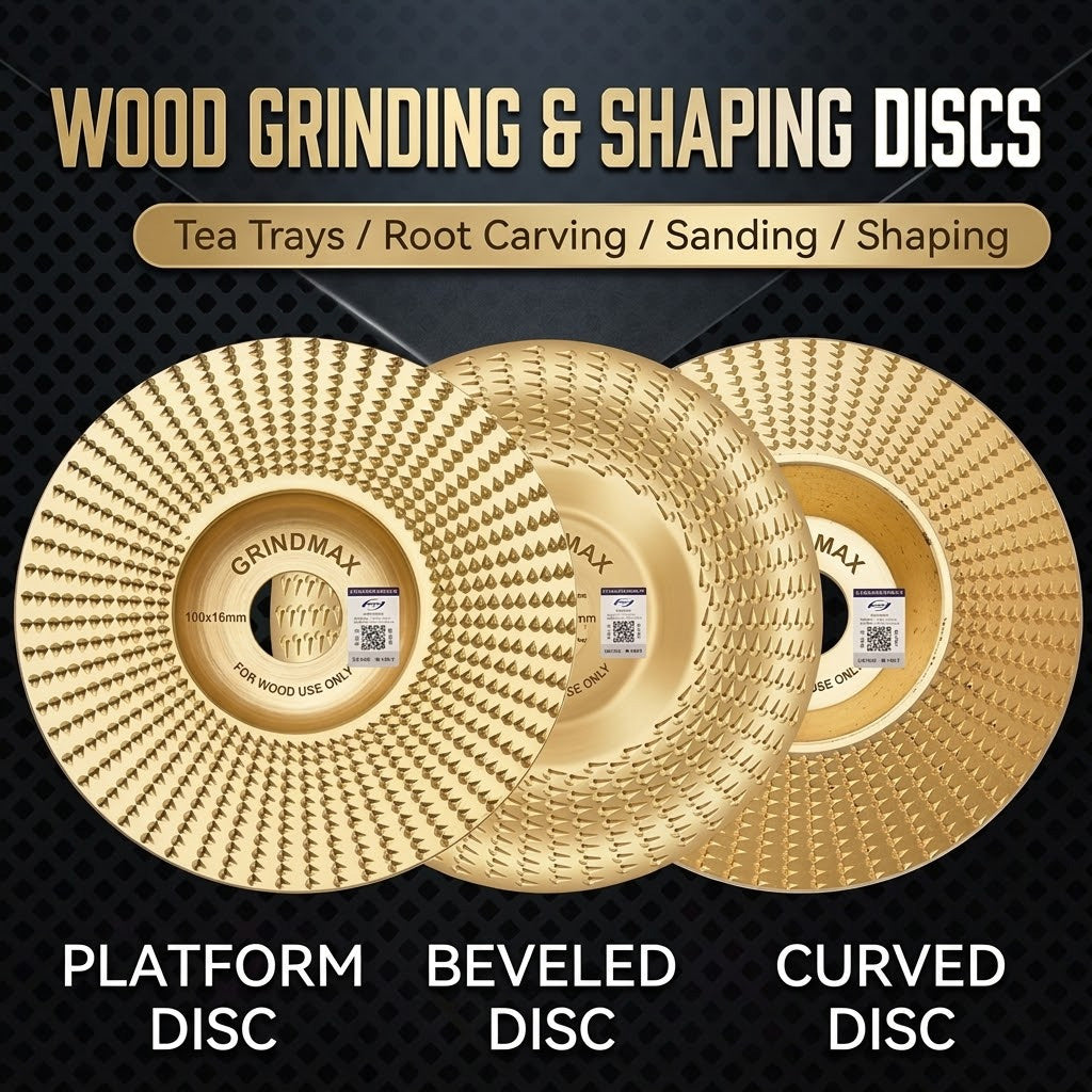 🪵Heavy-Duty Wood Carving Disc Set (3PCS)
