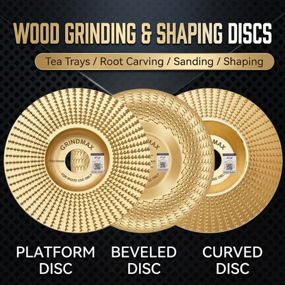 🪵Heavy-Duty Wood Carving Disc Set (3PCS)