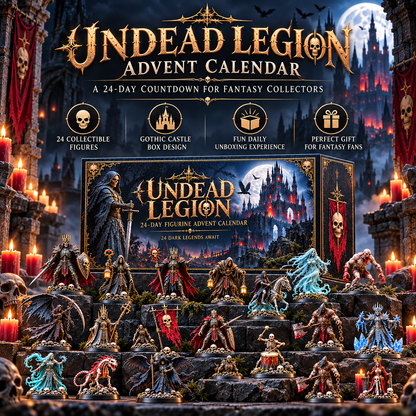 💀🏰 Undead Legion™ – 24-Day Dark Fantasy Figurine Advent Calendar