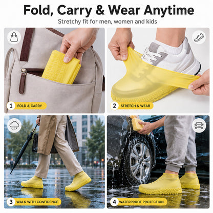 👟Pro-Grade Wear-Resistant Waterproof Shoe Covers (Reinforced Silicone)
