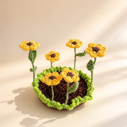 Handmade Crochet Floral Coaster | Everlasting Table Art 🌸