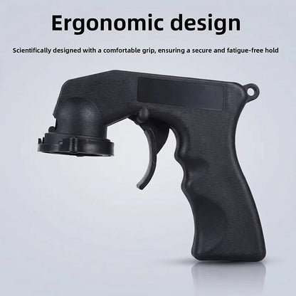 🔫Universal Professional Spray Can Handle - Ergonomic Aerosol Trigger Grip for DIY Painting, Car Refinishing, & Home Furniture Makeovers - Fits All Standard Cans