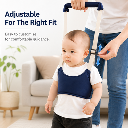 👶 Ergonomic Baby Walking Support Harness – Breathable Toddler First Steps Helper ✨