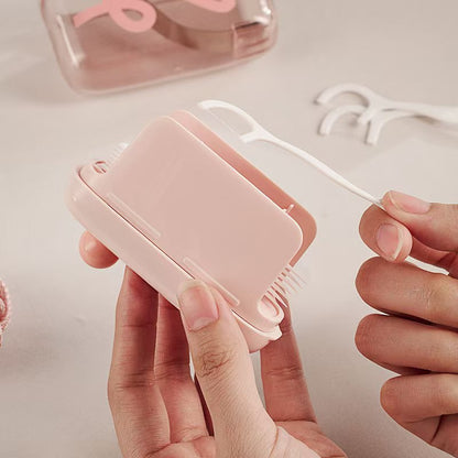 🔥Last Day Sale 50% OFF🔥Travel-sized Automatic Pop-Up Dental Floss Box✨