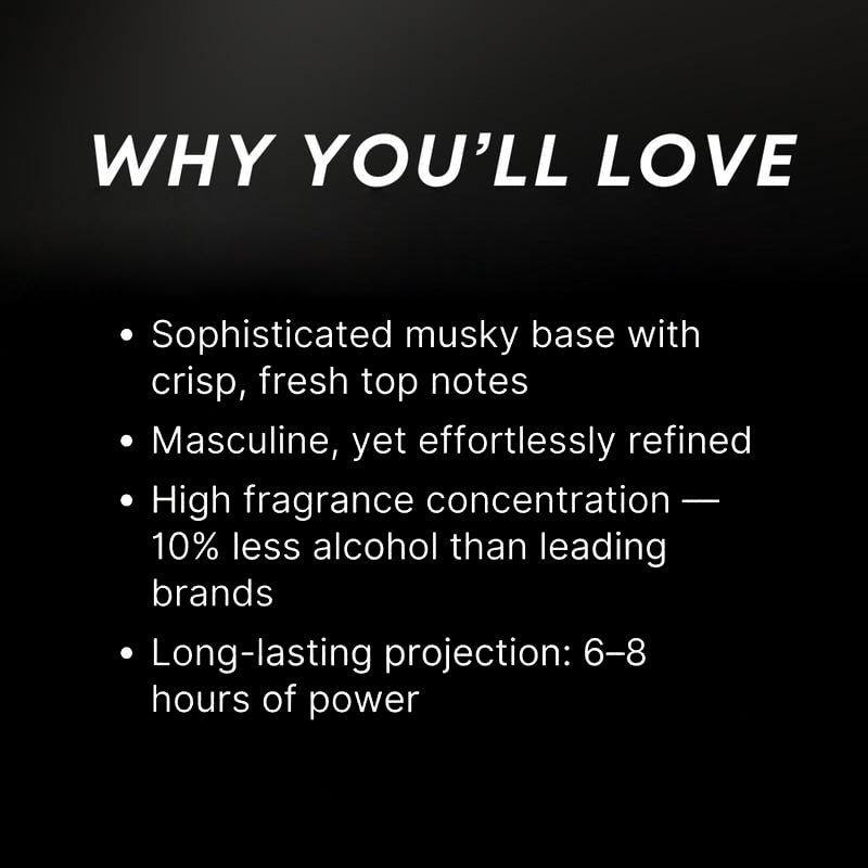Toxically Masculine - Pheromone Infused Eau de Cologne (100 ml)