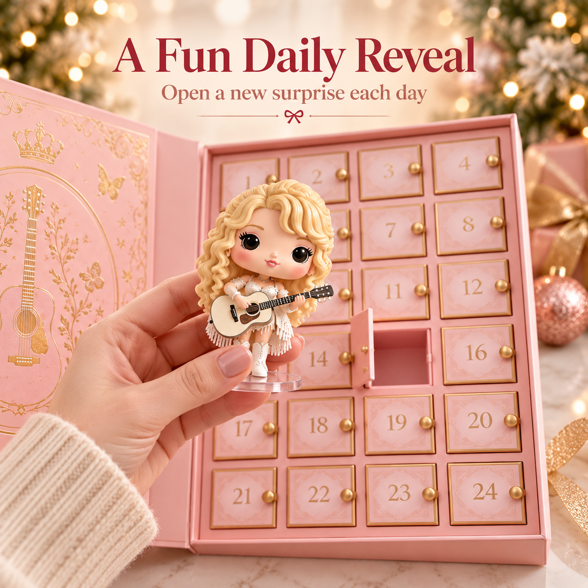🎸Dolly Parton: A Christmas Countdown Calendar Honoring the Queen of Country Music
