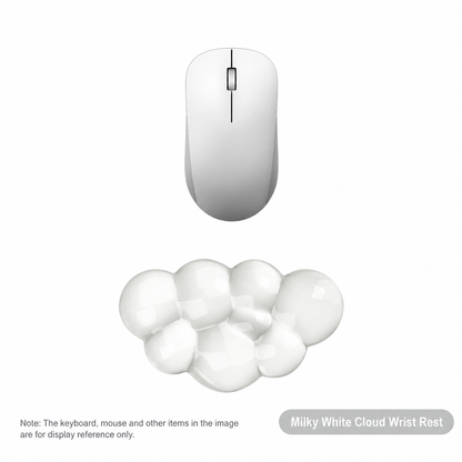 ☁️ Cloud Gel Wrist Rest Set – Soft Keyboard & Mouse Support for Work, Study & Gaming
