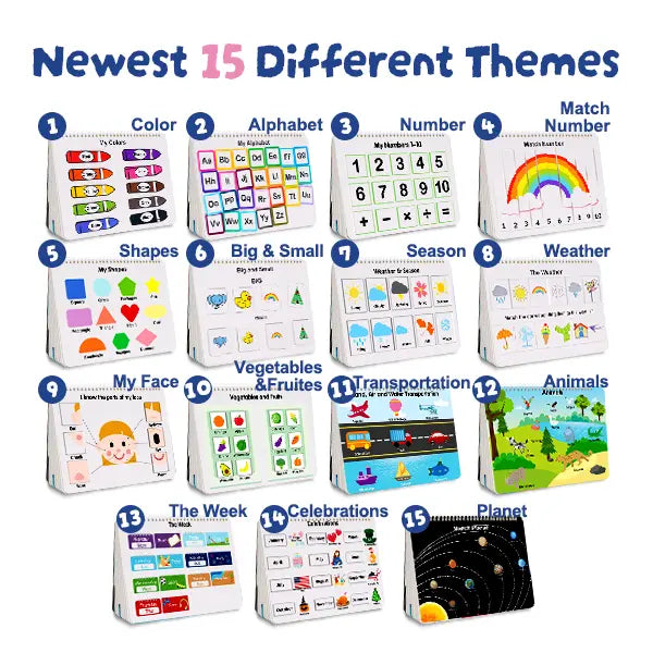 Montessori Busy Book for Kids – 30 Learning Activities
