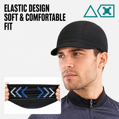 🔥HOT SALE🔥💯Quick-Dry Breathable Helmet Liner Sun Visor Skull Cycling Cap