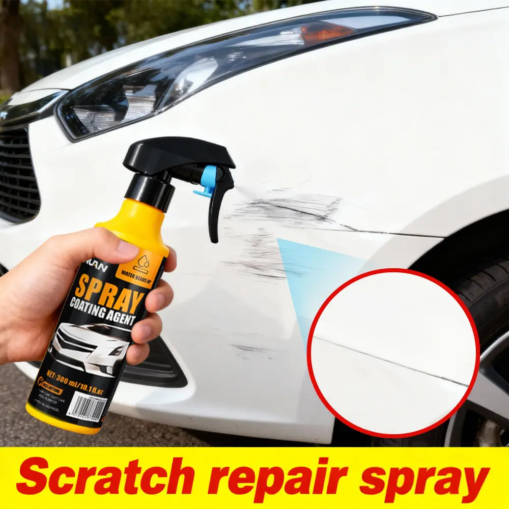 300ml Large Capacity Nano Car Coating Spray, Professional Spray Coating with Superior Water Beading & UV Defense