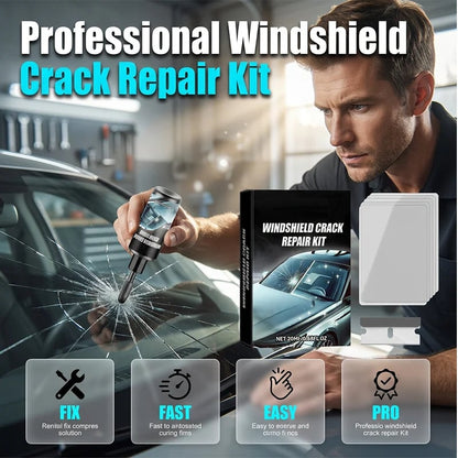🔥Hot Sale🧽🔧 Windshield crack? DIY fix in minutes. UV resin kit that actually works. ✨
