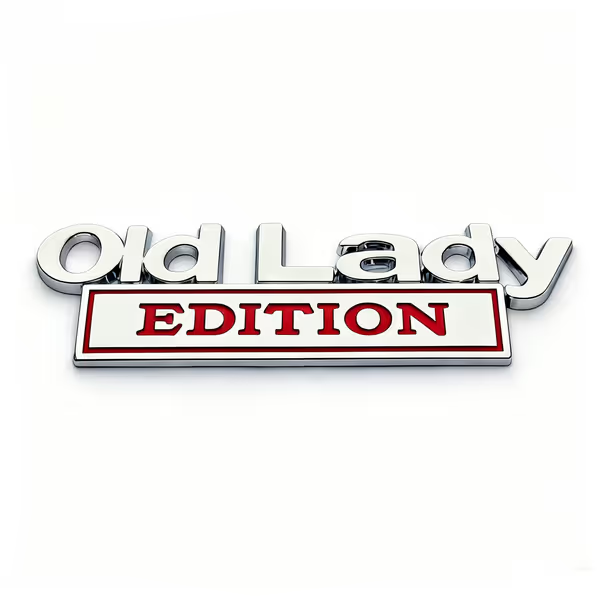 New Year Hot Sale  - 🚗 Old Man Edition Car Emblem