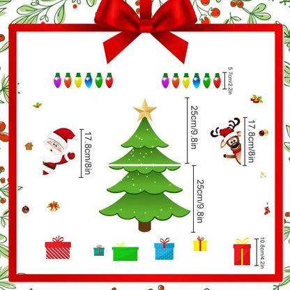 🔥HOT SALE🔥 49% OFF – 🎄DIY Magnetic Christmas Fridge Decor | Reusable Tree & Holiday Magnets for Family Fun 🧲