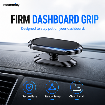 360° Magnetic Car Phone & Tablet Mount with Suction Cup