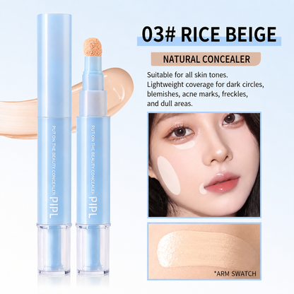 ✨ 2-in-1 Foundation & Concealer Pen – Smooth Buildable Coverage