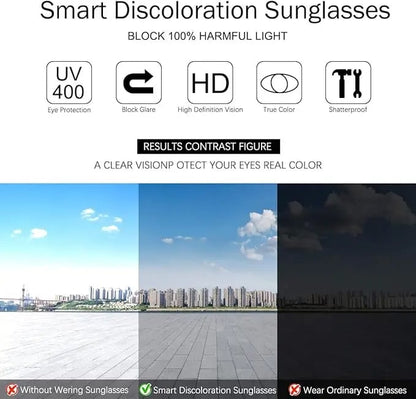 🕶️HD Polarized Photochromic Sunglasses