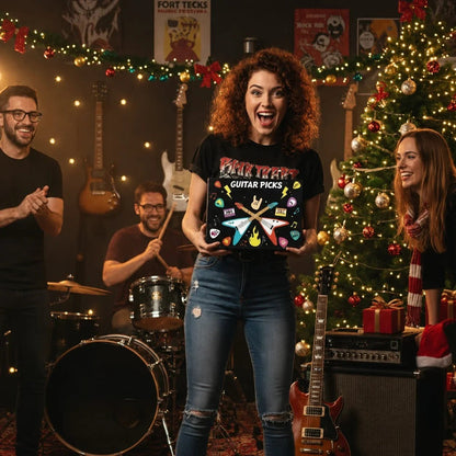 🎸 24-Day Guitar Pick Advent Calendar | Christmas Gift for Guitarists