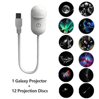 Galaxy Projector 2-in-1 Starry Sky Projector