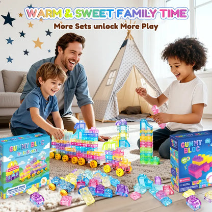 Gummy Blocks Squishy Jelly Texture
