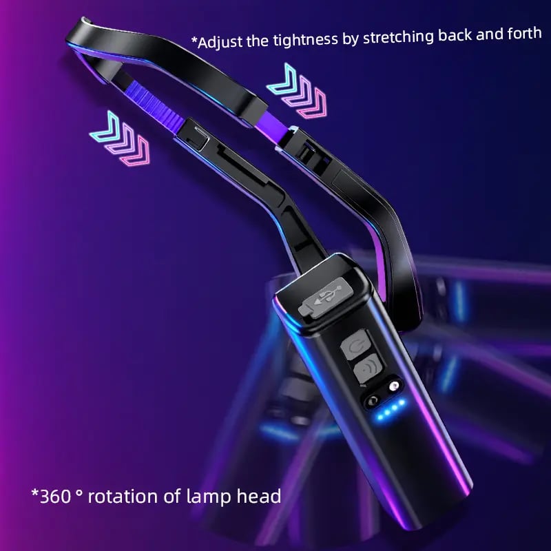 🏆 65K+ SOLD! 🌟Ear-Mounted Motion Sensor Headlamp – Ear-Mounted, Motion Sensor, Multi-Use Brightness 🌙🔧