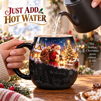 💫Christmas Magic Color-Changing Mug – Heat Reveal Holiday Gift🎁
