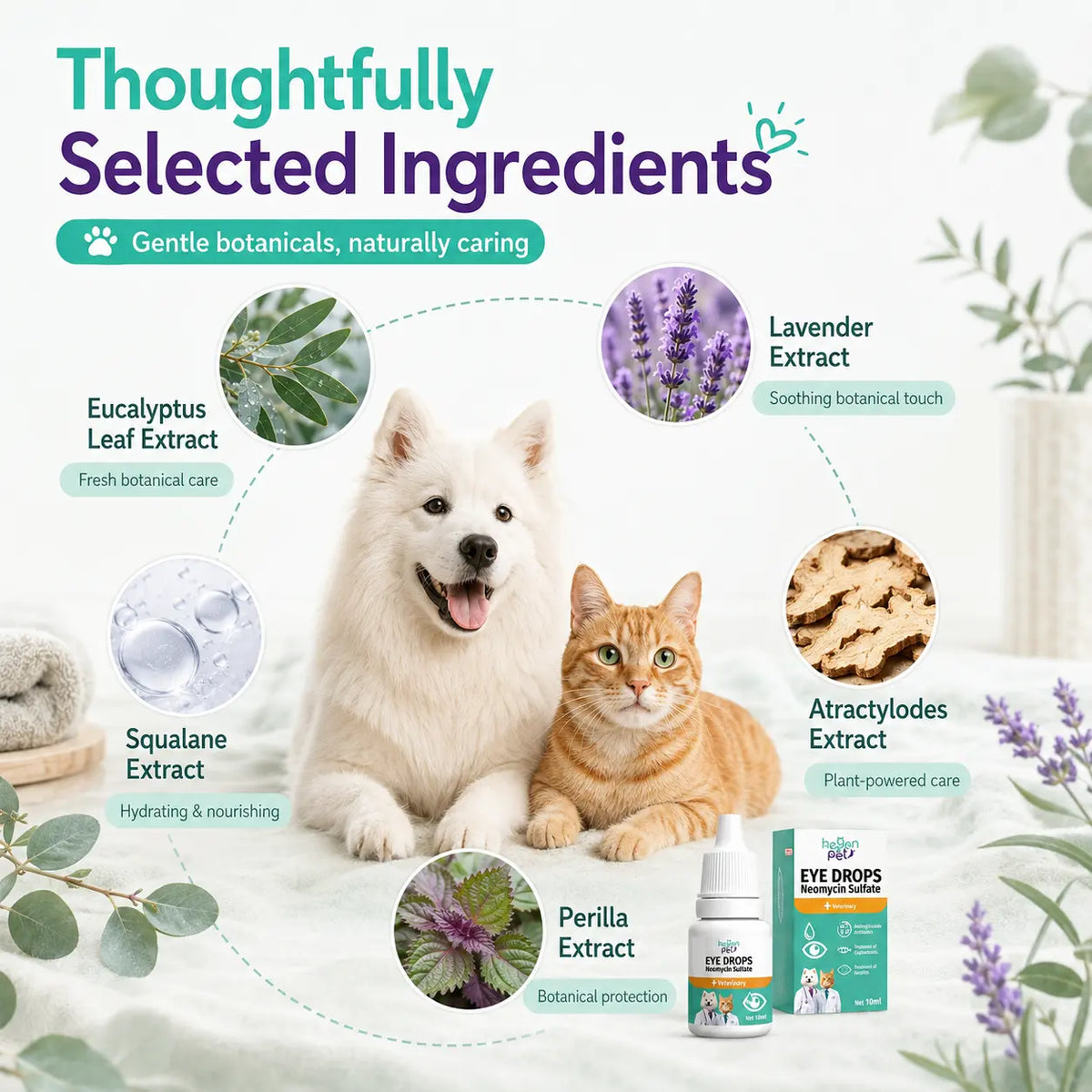 10 ML Gentle Cleansing Drops for Dogs & Cats