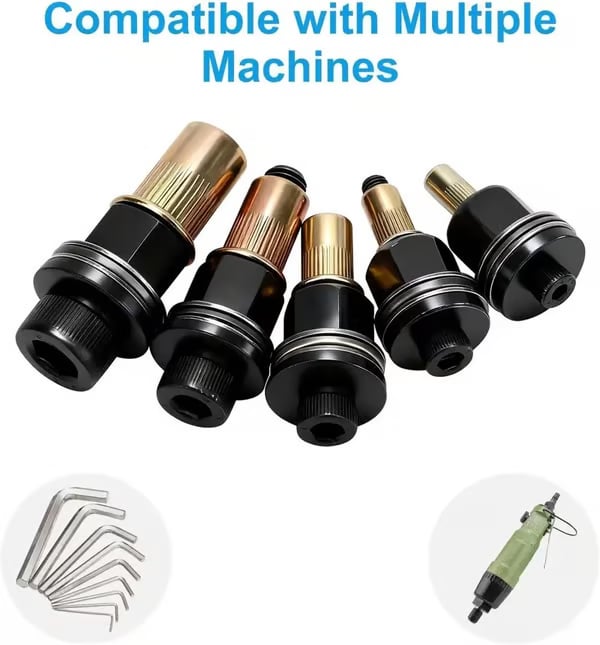 🛠️Head Rivet Nut Tool, M3 M4 M5 M6 M8 M10 Rivnut Kit