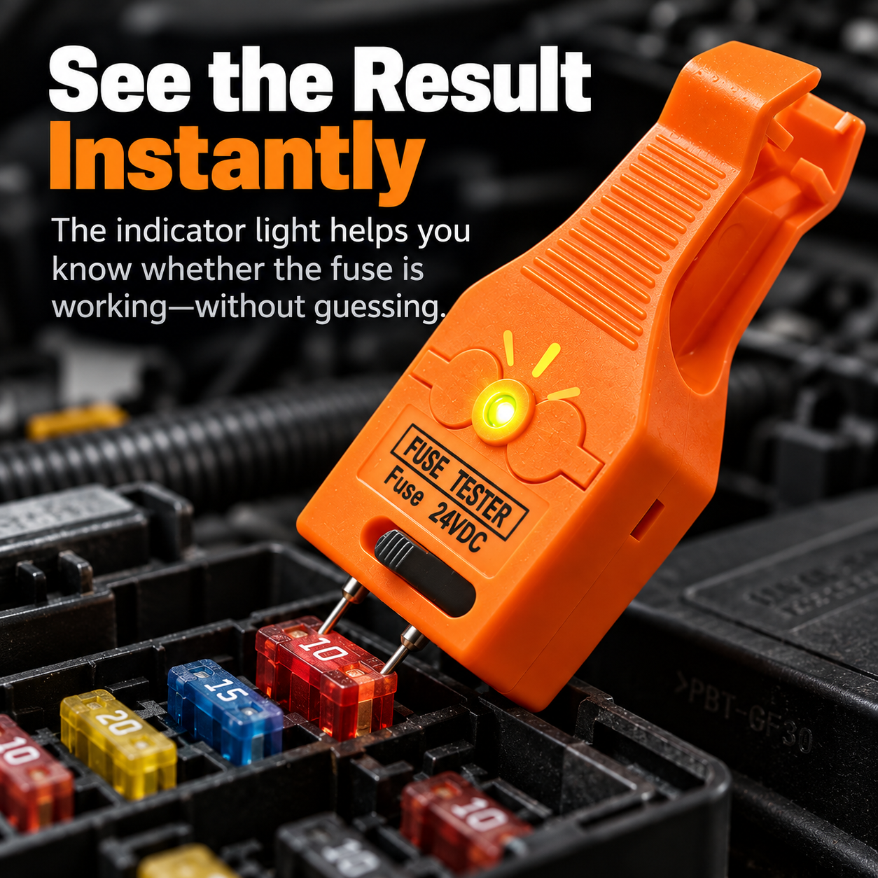 🔧⚡Fuse Tester & Puller — Test & Extract Blade Fuses in One Tool