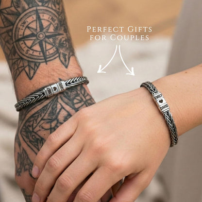 Personalized Name Bead Bracelet–💖Meaningful Personalized Jewelry Gift