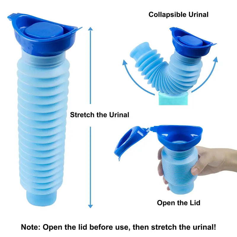 Spill Proof Travel Emergency Urinal Bottle