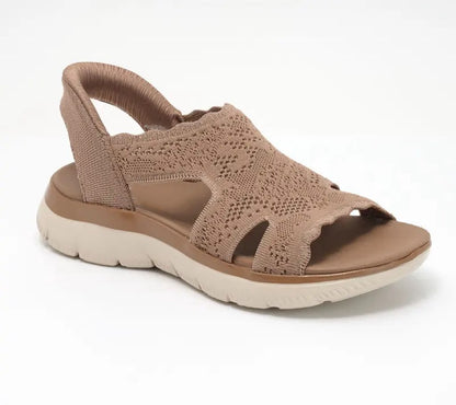 Slip-ins Summits Crochet Knit Sandals