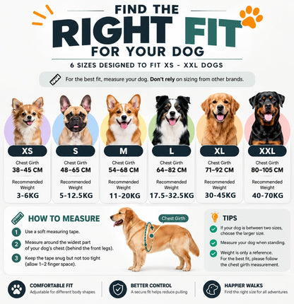 🔥Last Day 50% OFF ❤️No-Pull Dog Harness – 3-Point Leash Control. Reflective & Adjustable
