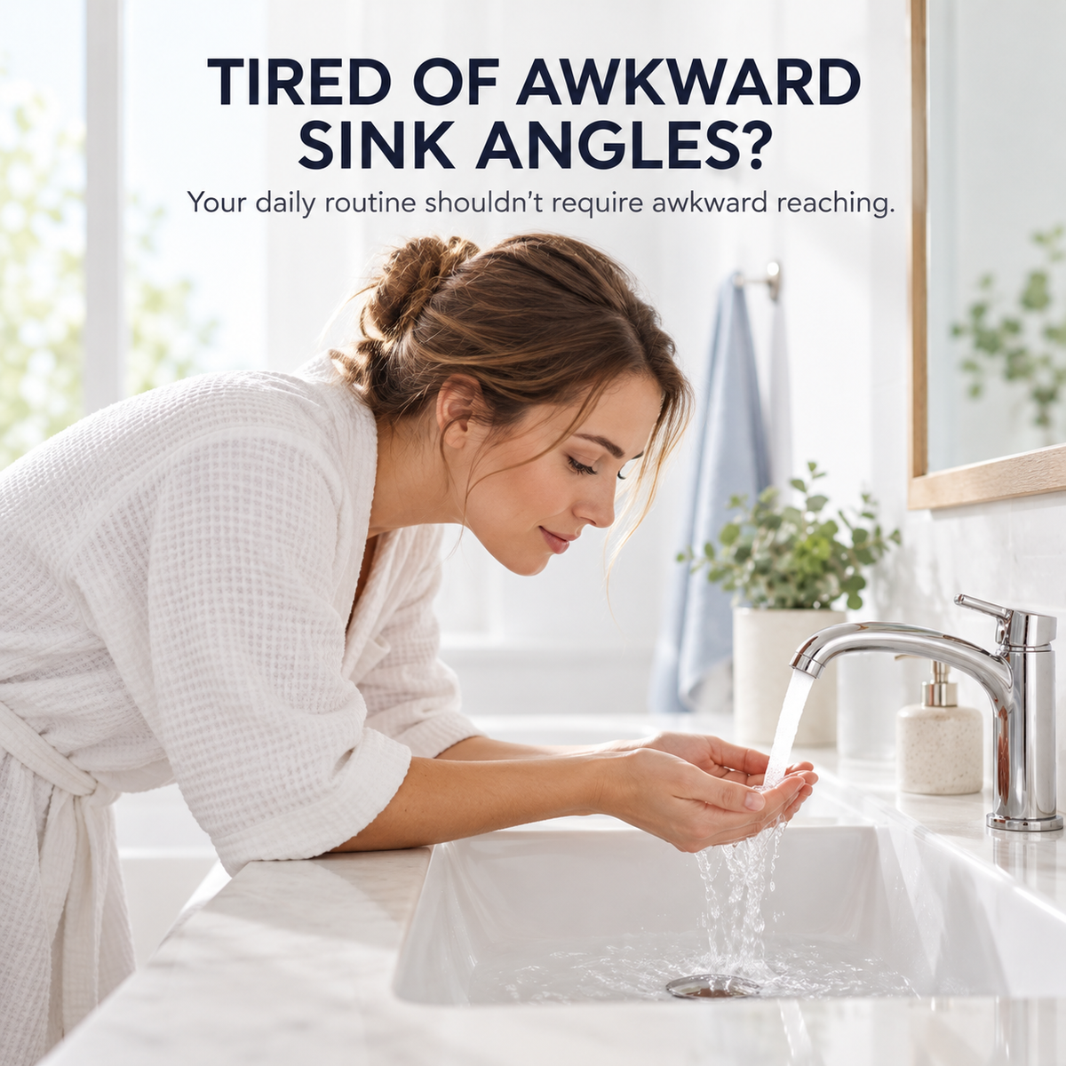 💦🔄 FlexiFlow – 1440° Rotatable Faucet Extender with Dual Spray Modes