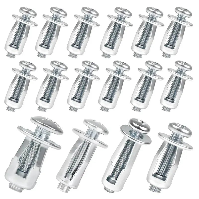 💥Huge Savings 49% OFF｜Carbon Steel Button Rivet Locking Nuts Set, M4/M5/M6 Assorted Sizes, Durable Hardware for Panel Fixing & Metal Repair