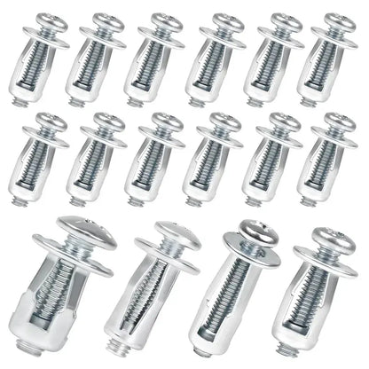 💥Huge Savings 49% OFF｜Carbon Steel Button Rivet Locking Nuts Set, M4/M5/M6 Assorted Sizes, Durable Hardware for Panel Fixing & Metal Repair