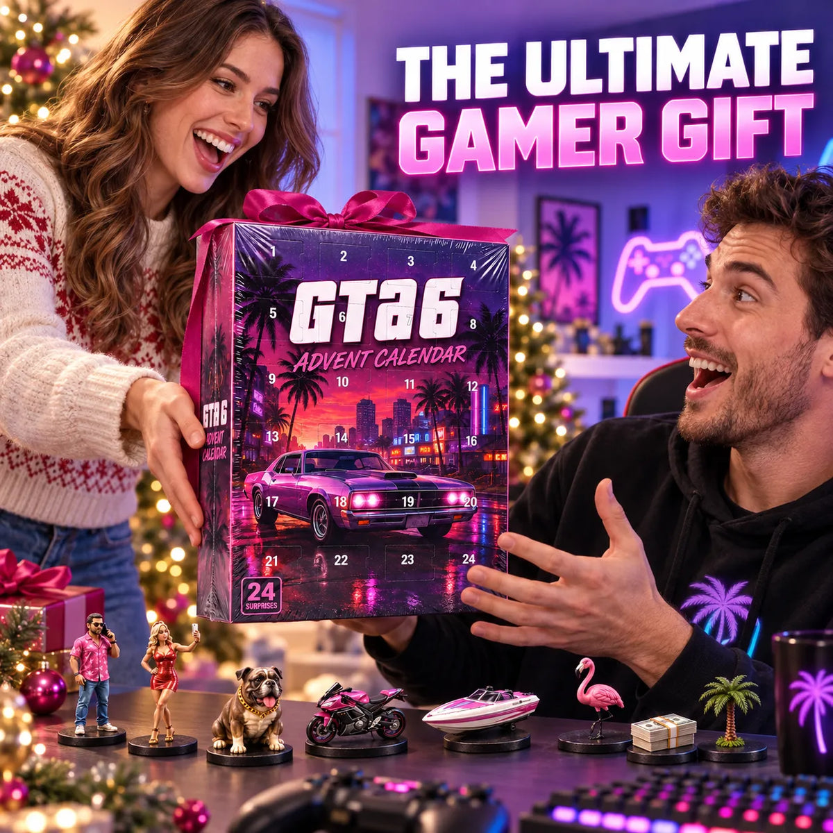 🏙️GTA 6 Christmas Countdown Calendar！！！
