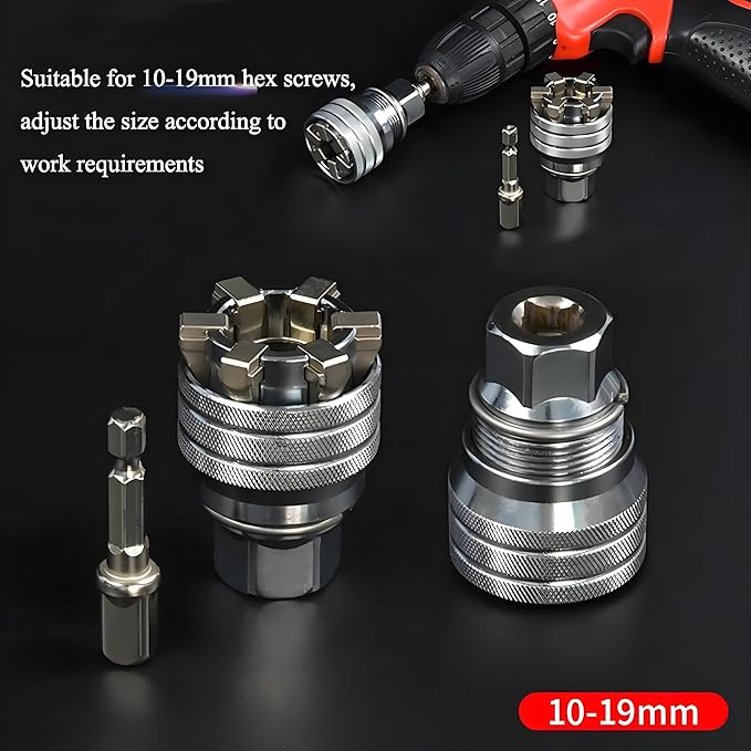 🌟 The All-in-One Universal Socket Wrench – One Tool, Endless Possibilities!