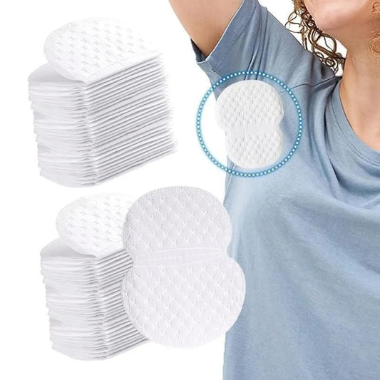 Invisible, Breathable, Disposable Underarm Sweat Pads — Daily Use, Fitness, Travel