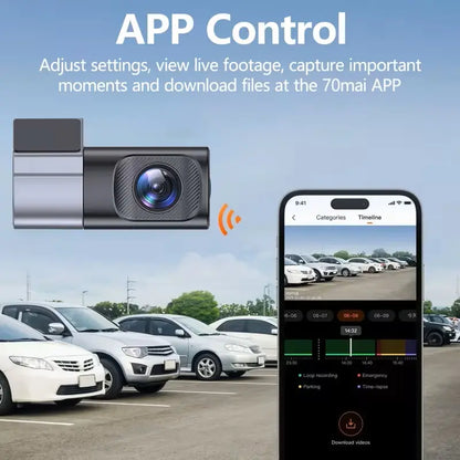 Wired WiFi Dash Cam 1080P HD
