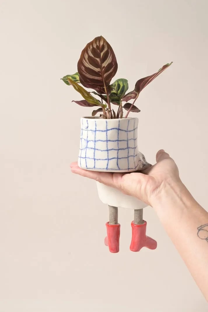 👖 The Hanging Legs Family Whimsical Hanging Legs Planter – Cute & Funny Home Decor