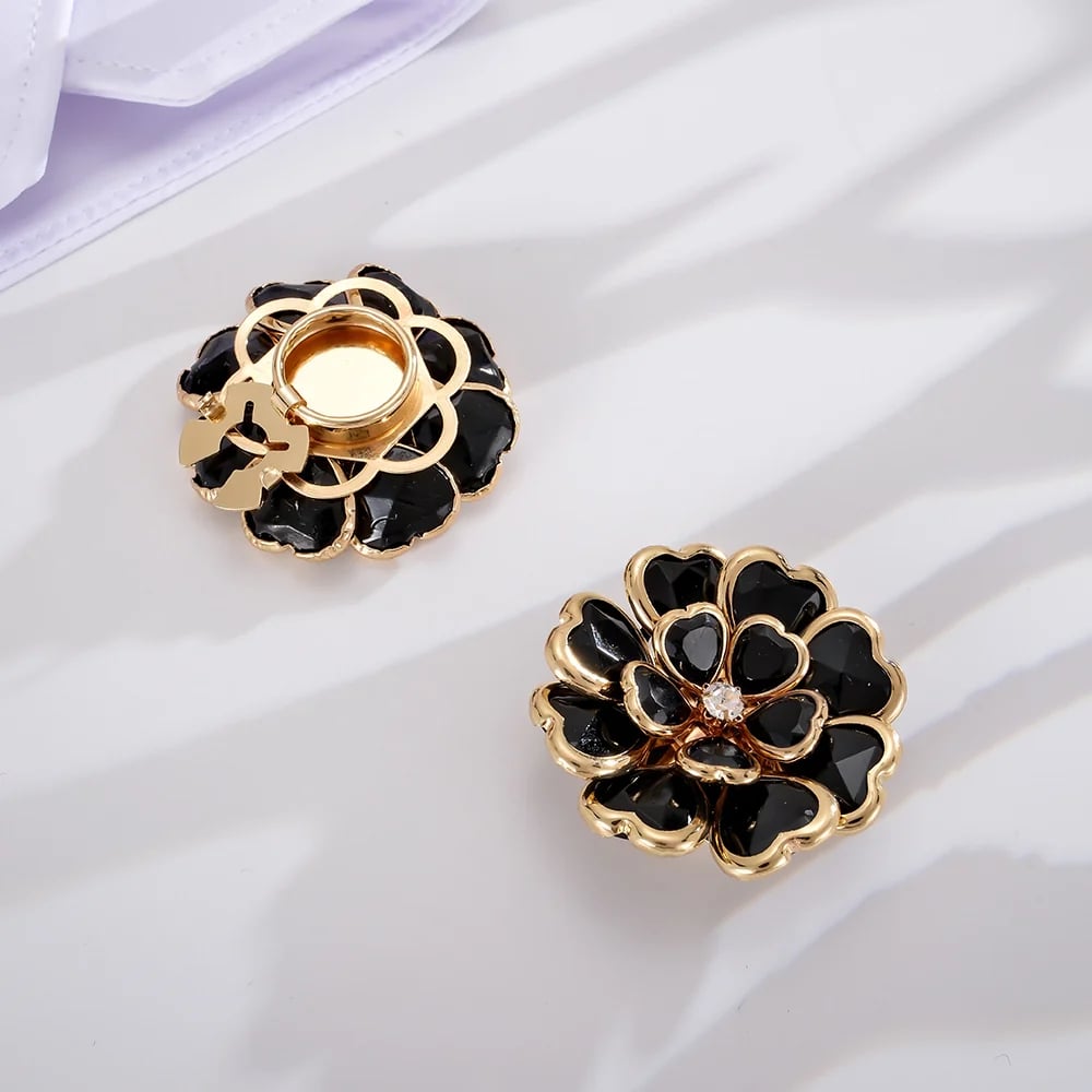 🎉🌸 Flower Button Covers – Instant No-Sew Shirt & Blouse Upgrade