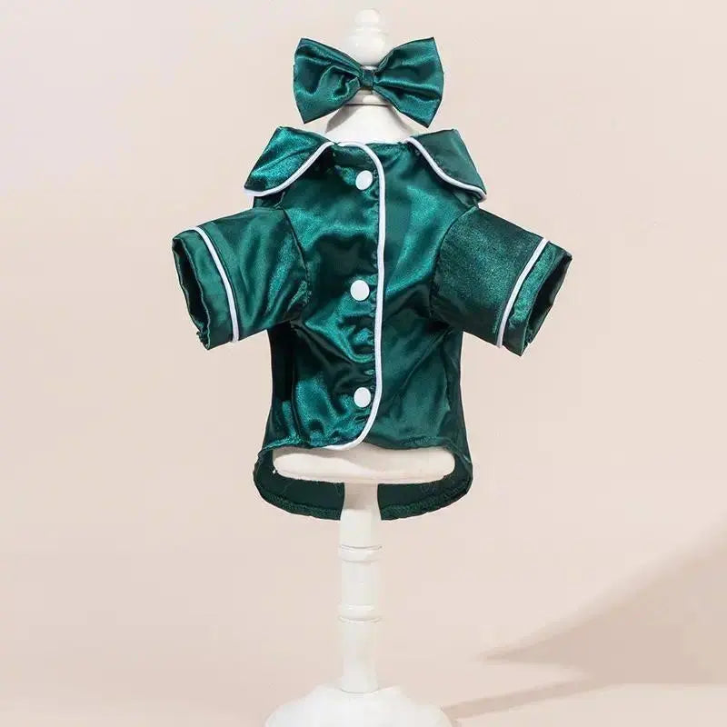 Soft Silk Pet Pajama Set