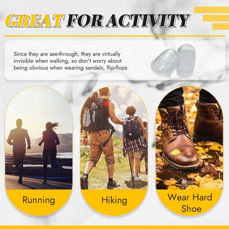 🔥Silicone anti-friction toe protector