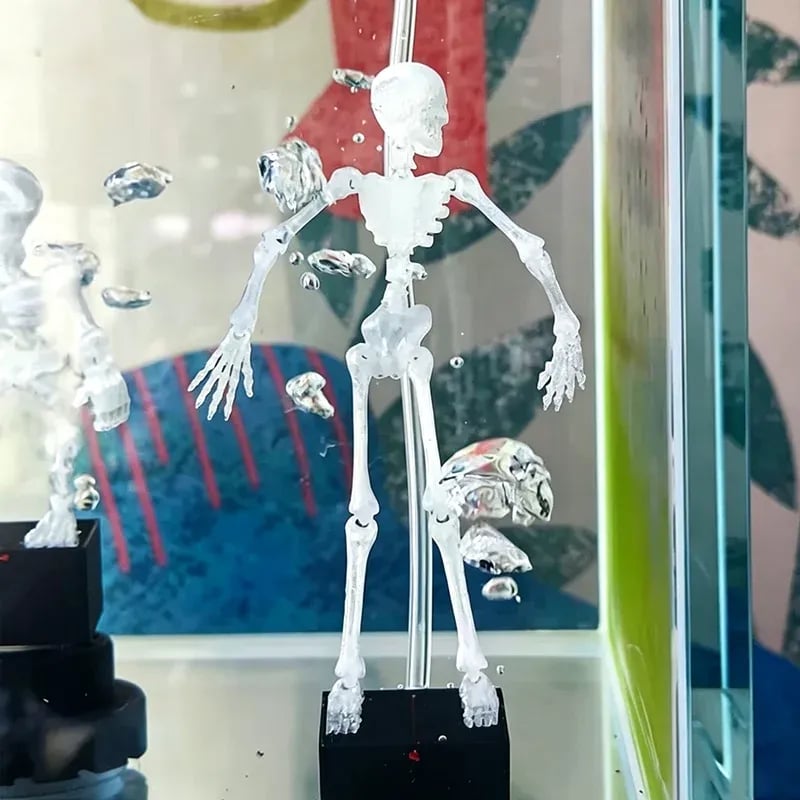 Dancing Skeleton Aquarium Bubbler