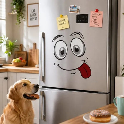 🌱 Eco-Friendly Funny Face Sticker Set