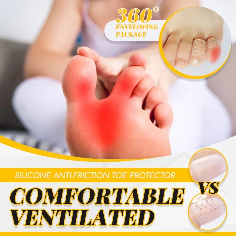 🔥Silicone anti-friction toe protector